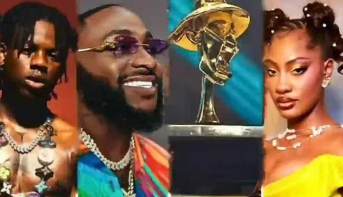 Davido at Headies Award 2024