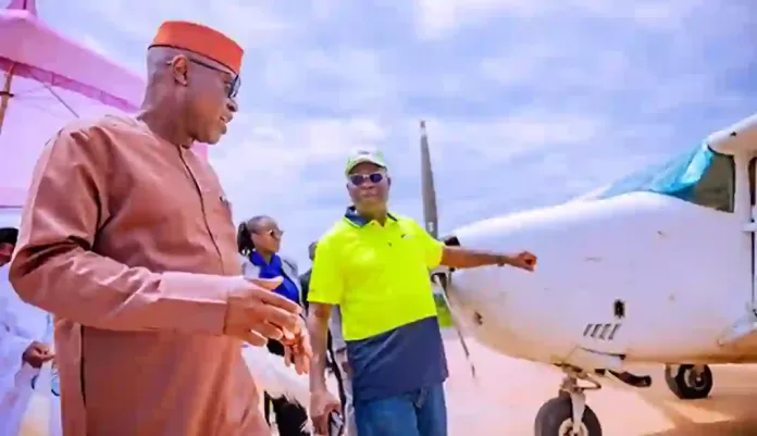 Gov Oyebanji Flags Off Aerial Mapping Of Ekiti
