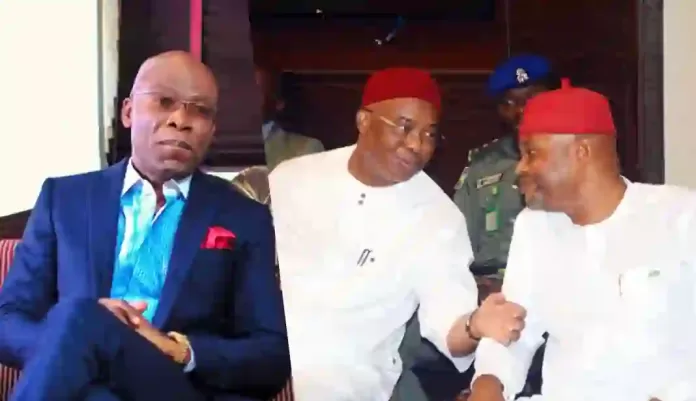 Leo Stan Ekeh and Hope Uzodimma