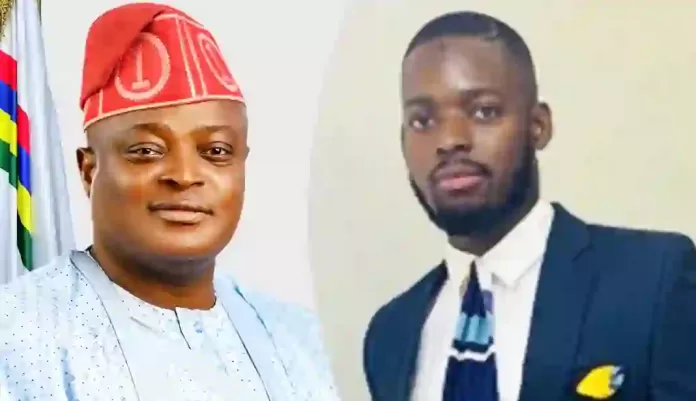 Mudashiru Obasa and His Son