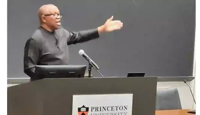 Peter Obi US Lecture