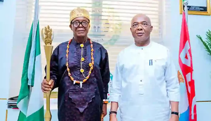 Prof Eugene Iheanacho and Hope Uzodimma