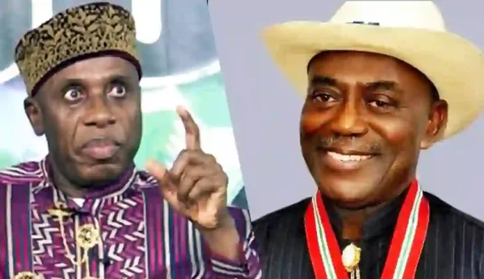 Rotimi Amaechi and Peter Odili