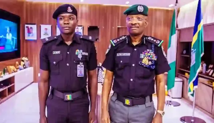 Theophilus Tanko - Best Police Graduating Student