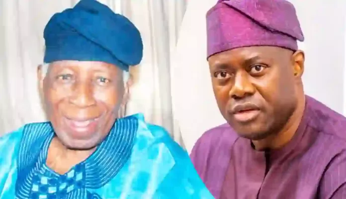 Victor Olunloyo and Seyi Makinde Victor Olunloyo and Seyi Makinde