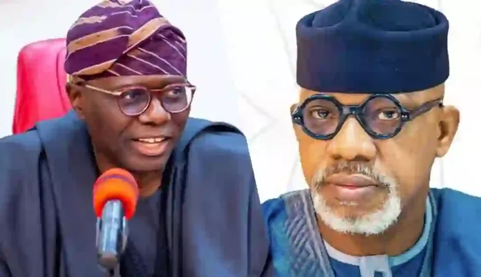 Babajide Sanwo-olu and Dapo Abiodun