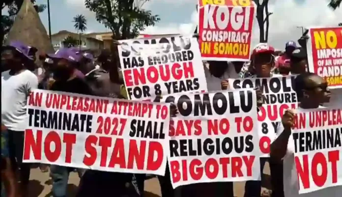 Lagos APC LG Primary Protest