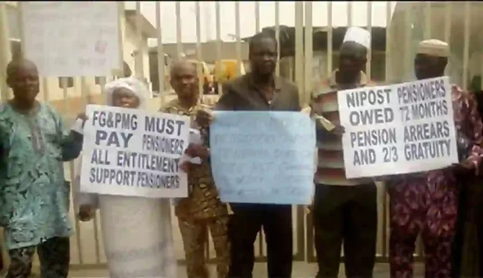 NIPOST Pensioners Protest