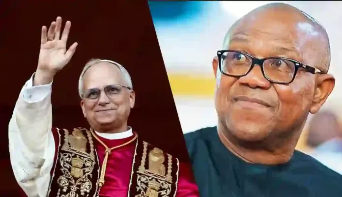 Pope Leo XIV and Peter Obi
