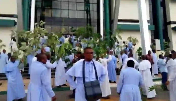 Protesting Clerics in Imo State