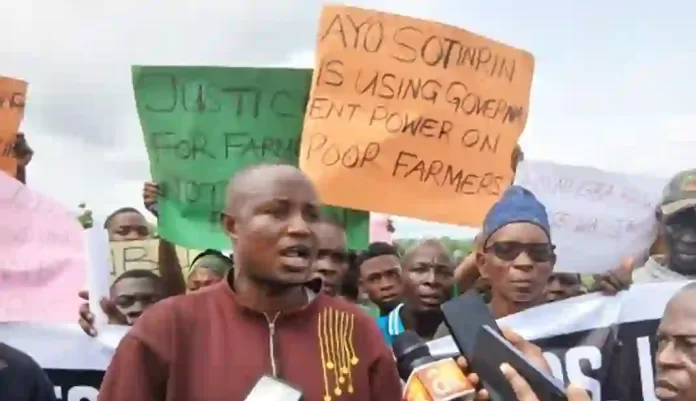 Protesting Farmers in Ondo State Protesting Farmers in Ondo State