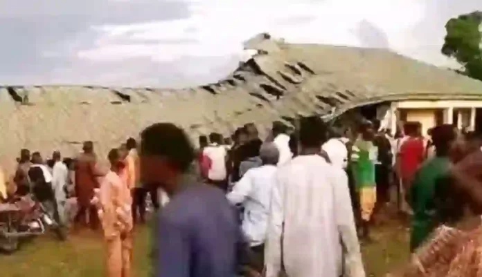 school in taraba state collapse today