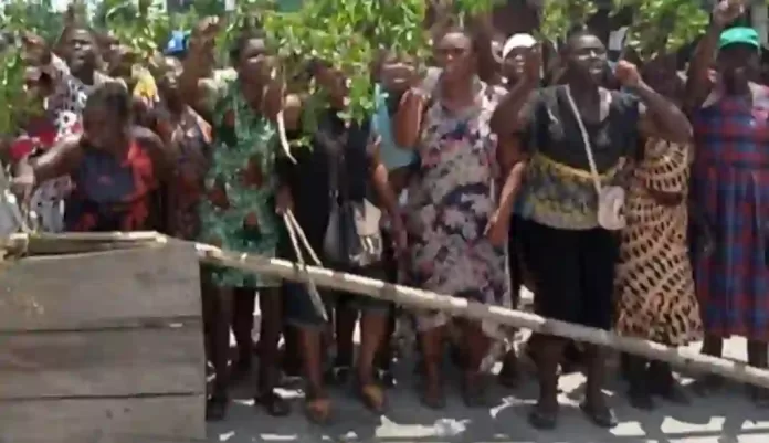 Agbarho Women Protest