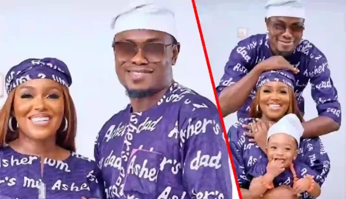 Biola Adebayo and Husband