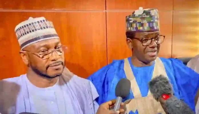 Dauda Lawal and Bello Matawalle