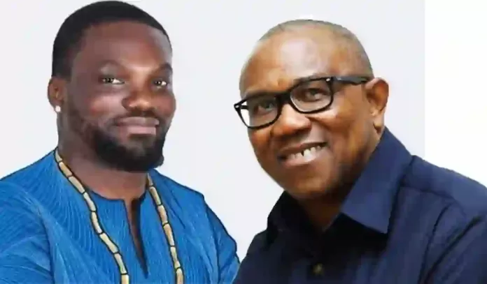 David Hundeyin and Peter Obi David Hundeyin and Peter Obi