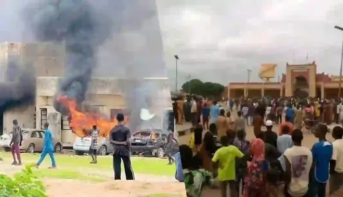 NDLEA Office set on Fire