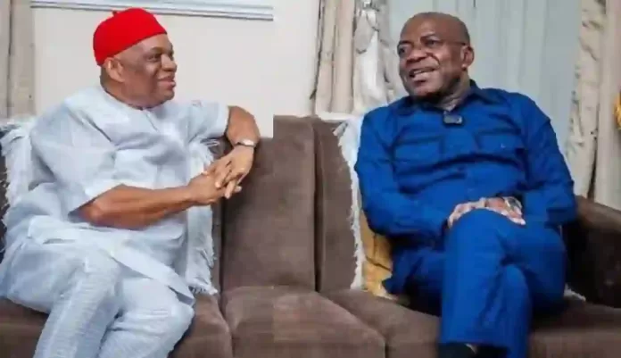 Orji Uzor Kalu and Alex Otti