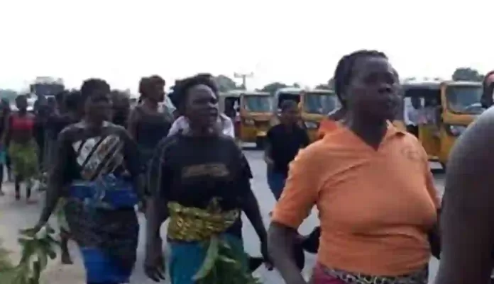 Protesting Taraba Women