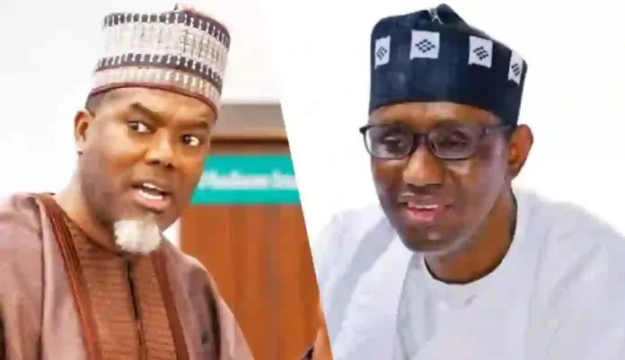 Reno Omokri and Nuhu Ribadu