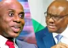 Rivers, South South Will Pay Amaechi Back For His Betrayal Of Jonathan In 2015 – Wike Rotimi Amaechi and Nyesom Wike