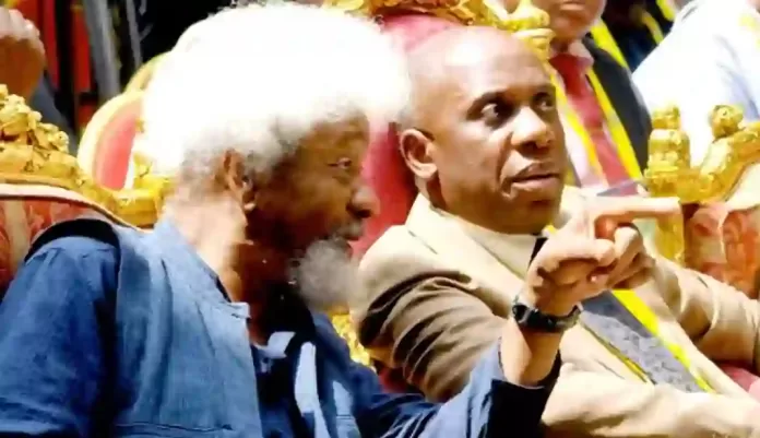 Wole Soyinka and Rotimi Amaechi