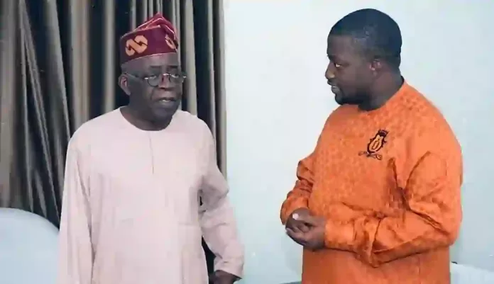 Dayo Israel and Bola Tinubu