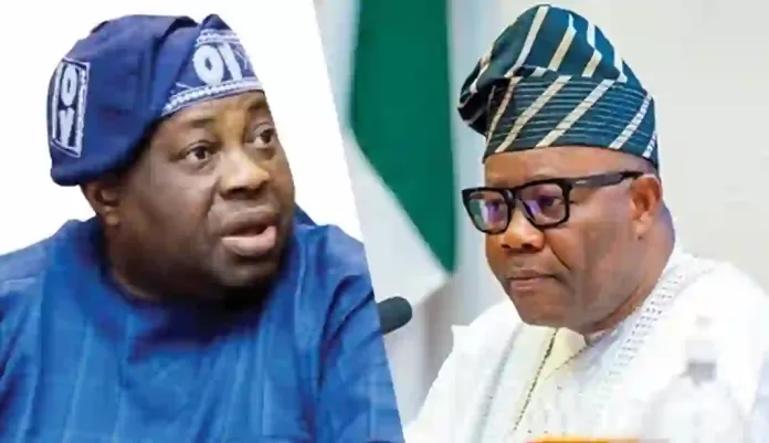 Dele Momodu and Godswill Akpabio