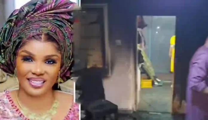Iyabo Ojo gutted by Fire