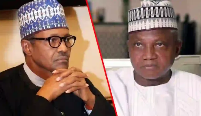 Muhammadu Buhari and Garba Sheu Muhammadu Buhari and Garba Sheu