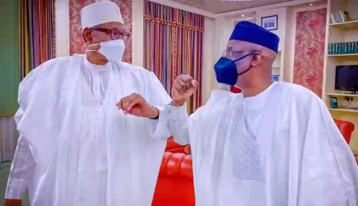Muhammadu Buhari and Tiunde Bakare