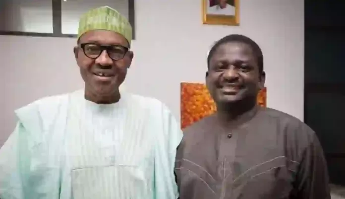President-Muhammadu-Buhari-and-Femi-Adesina