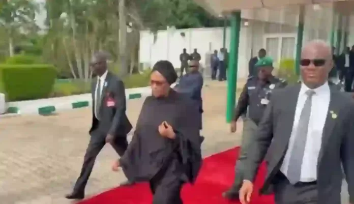 Remi Tinubu left Abuja for Daura