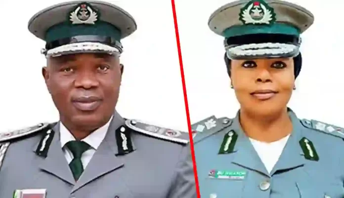 Adewale Adeniyi and DCG BU Nwafor