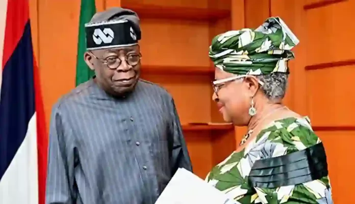 Bola Tinubu and Okonjo-Iweala Bola Tinubu and Okonjo-Iweala