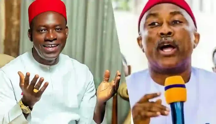 Charles Soludo and Uche Onyeagucha Charles Soludo and Uche Onyeagucha