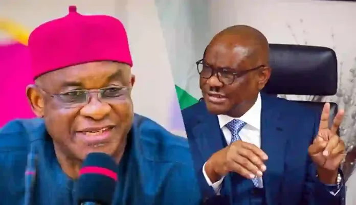David Mark and Nyesom Wike