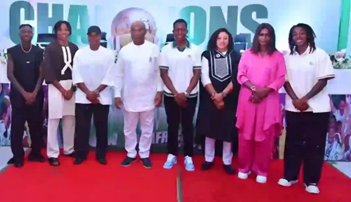 Hope Uzodimma and Super Falcons