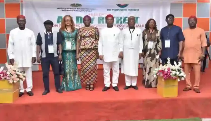 Hope Uzodimma with LG Chairmen Hope Uzodimma with LG Chairmen