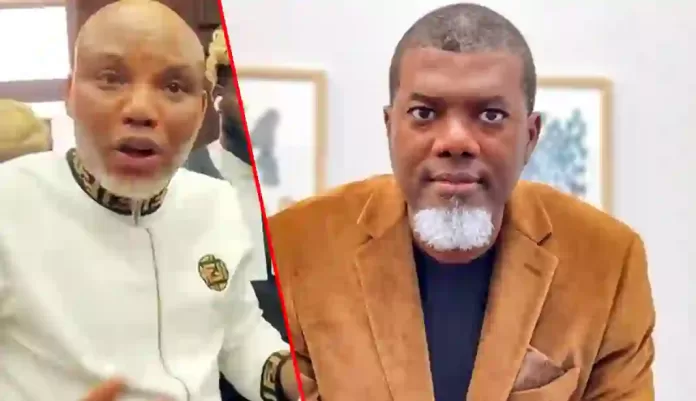 Nnamdi Kanu and Reno Omokri