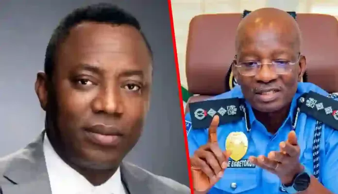 Omoyele Sowore and Kayode Egbetokun