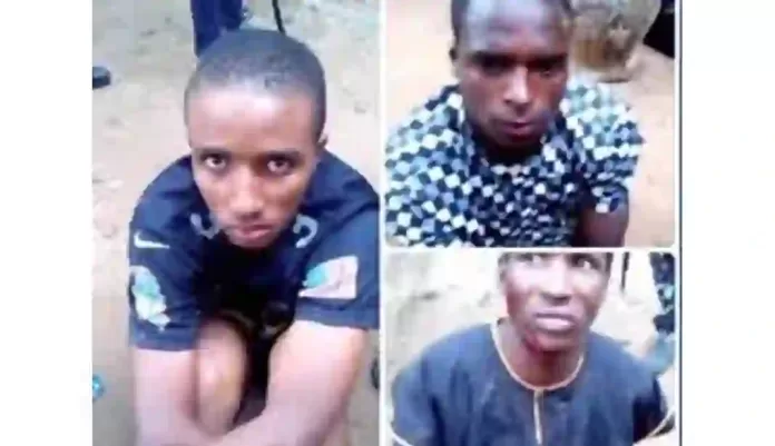 Suspected Kidnappers Arrested In Ondo While Sharing Booty Suspected Kidnappers Arrested In Ondo While Sharing Booty