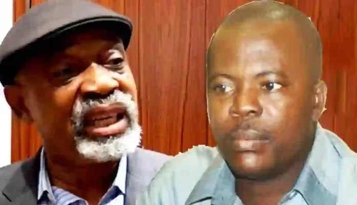 Valentine Obienyem and Chris Ngige Valentine Obienyem and Chris Ngige