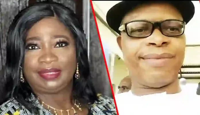 Abike Dabiri and Steve Osuji