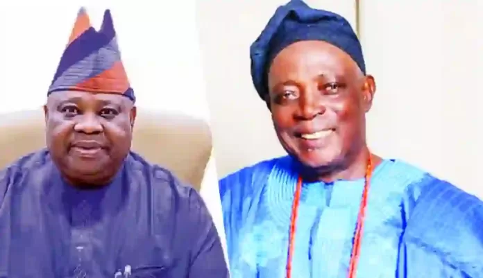 Ademola Adeleke and Rashidi Ladoja