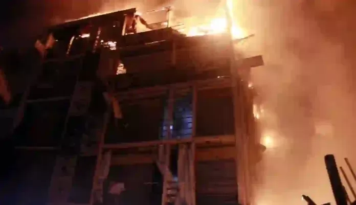 Afriland Tower Fire
