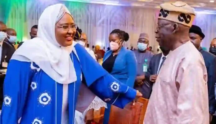 Aisha Buhari and Bola Tinubu