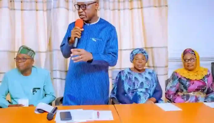 Biodun Oyebanji at Ekiti APC governorship Screening