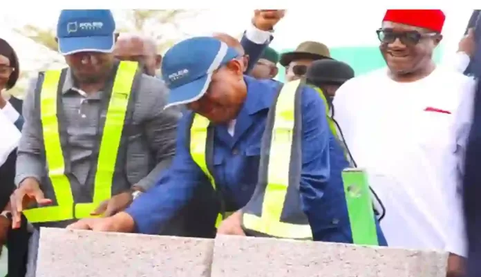 Nyesom Wike Laying Foundation of Judges Houses
