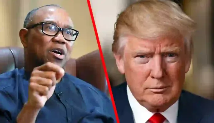 Peter Obi and Donald Trump